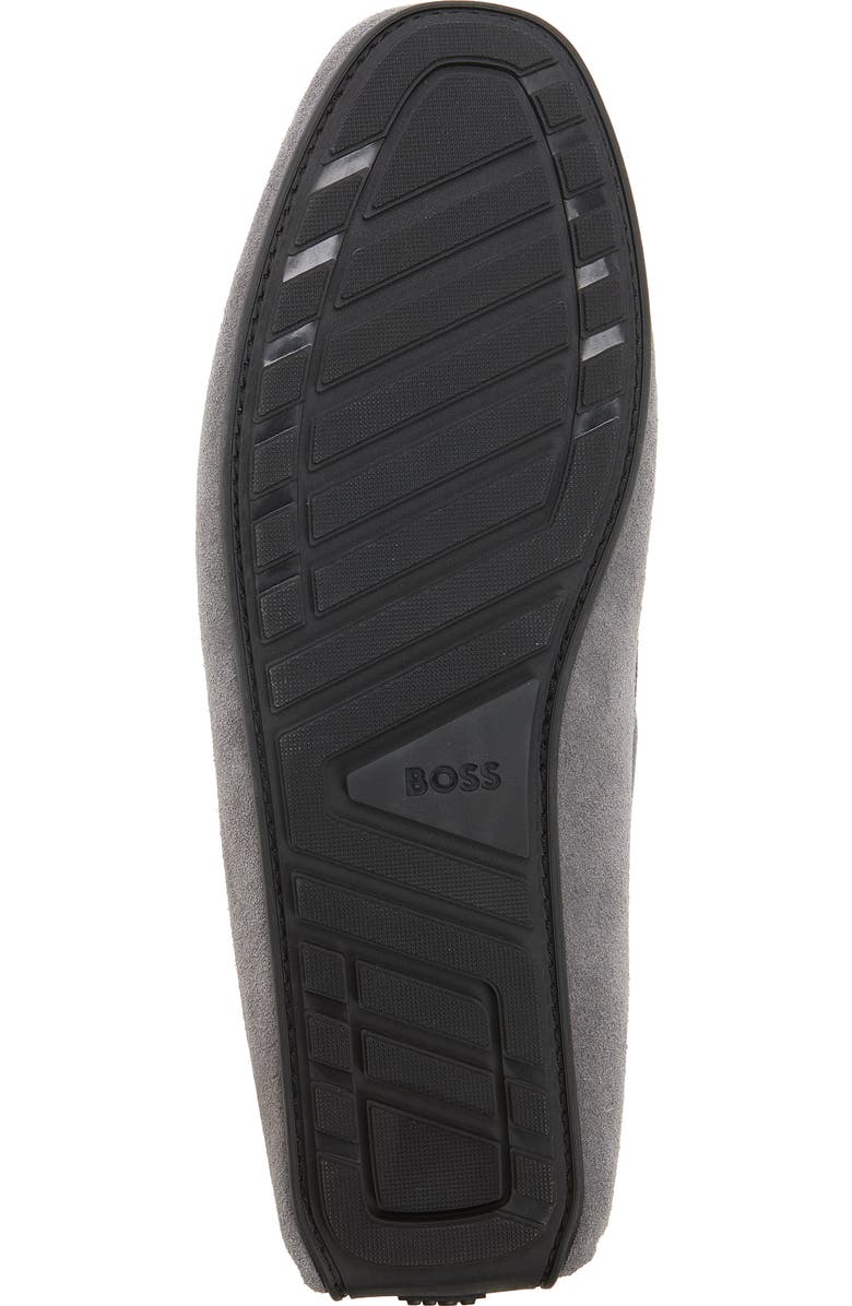 BOSS Noel Driving Shoe, Alternate, color, Medium Grey