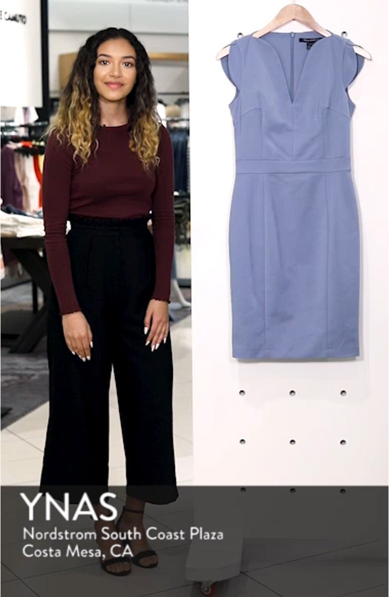 'Lolo' Stretch Sheath Dress, sales video thumbnail