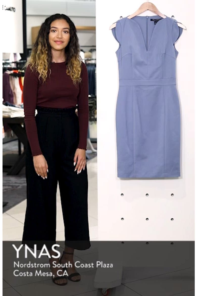 'Lolo' Stretch Sheath Dress video