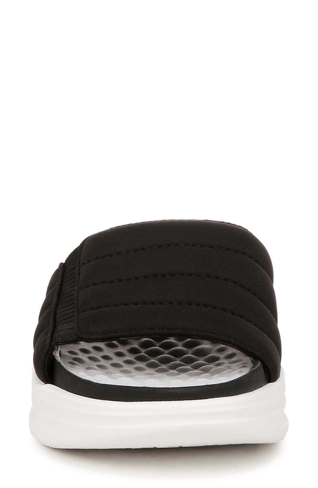 Dr. Scholl's Feel Free Recovery Slide Sandal, Alternate, color, Black