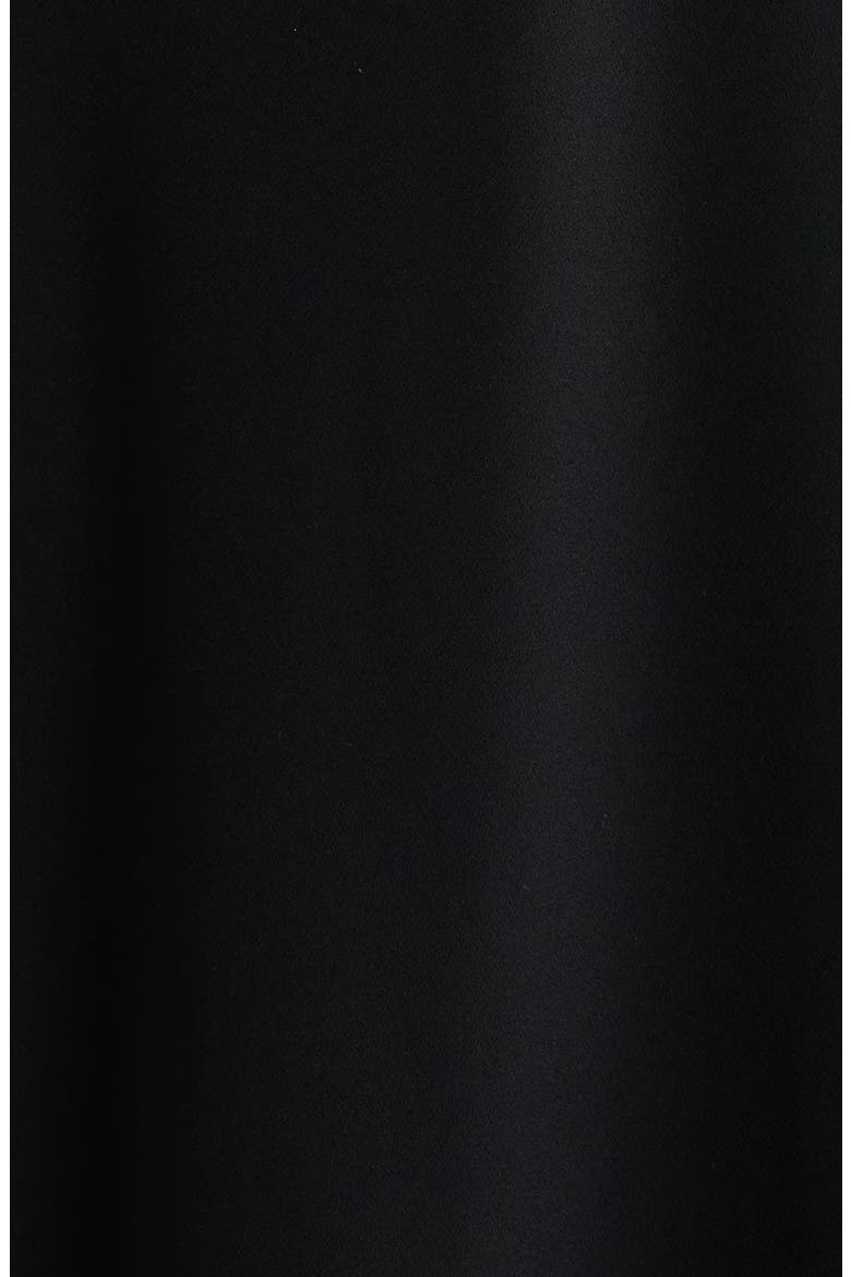 Manuela Lace Trim Maxi Slipdress, Alternate, color, BLACK