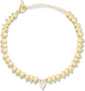 CHLOE AND MADISON Pear Cubic Zirconia Bracelet