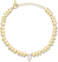 CHLOE AND MADISON Pear Cubic Zirconia Bracelet