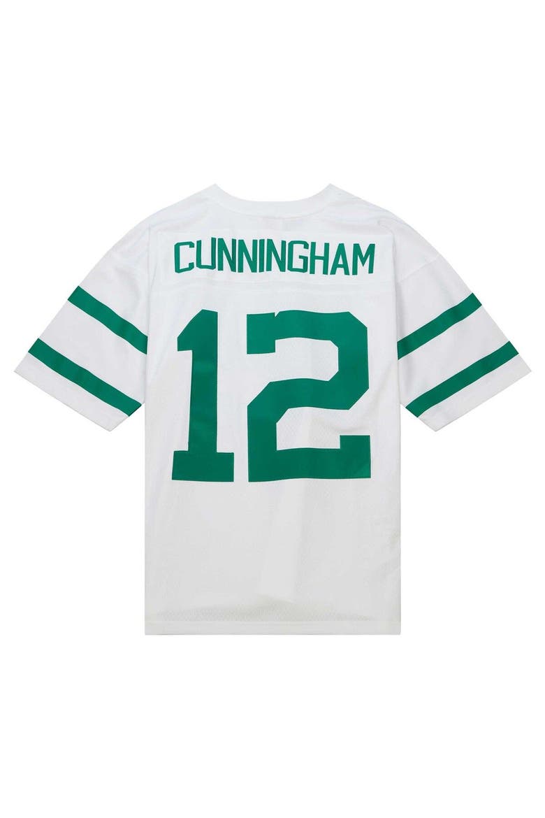 Men's Mitchell & Ness Randall Cunningham White Philadelphia Eagles Legacy Replica Jersey, Alternate, color, White