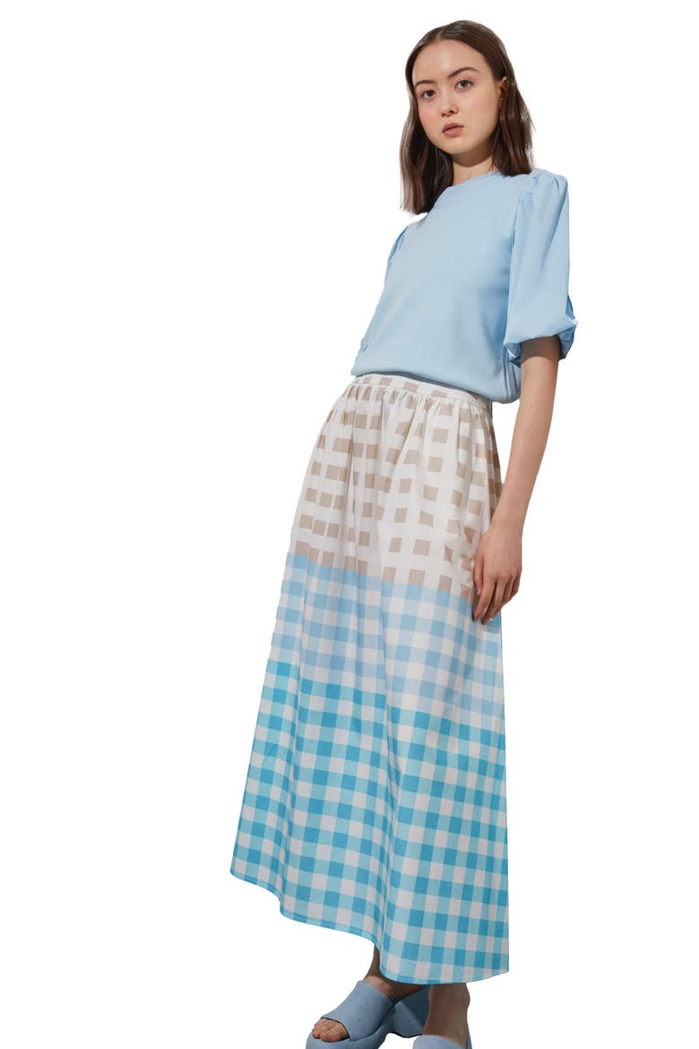 Puff Sleeve Tunic Sweater, Alternate, color, HAZE