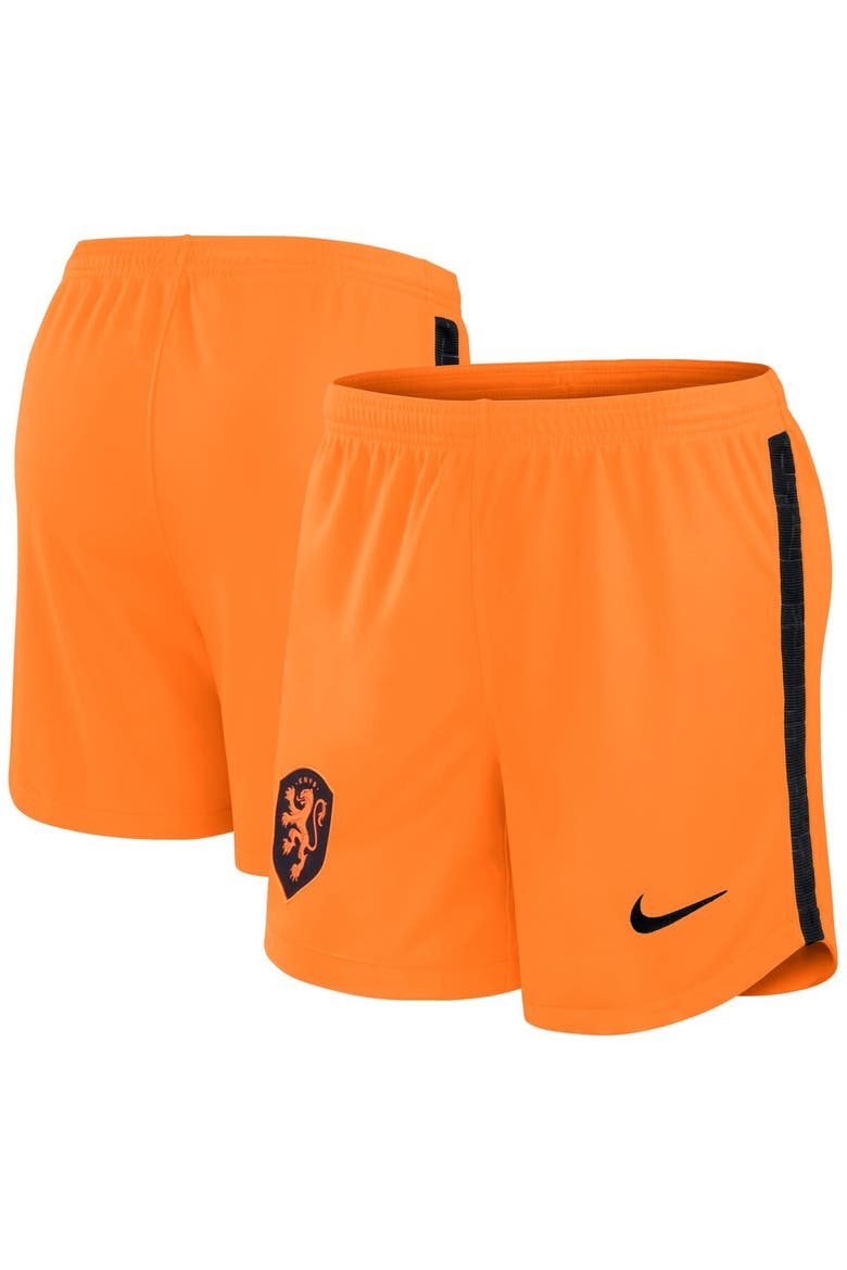 Women's Nike Orange Netherlands Women's National Team 2022 Stadium Home/Away Performance Shorts, Main, color, Orange