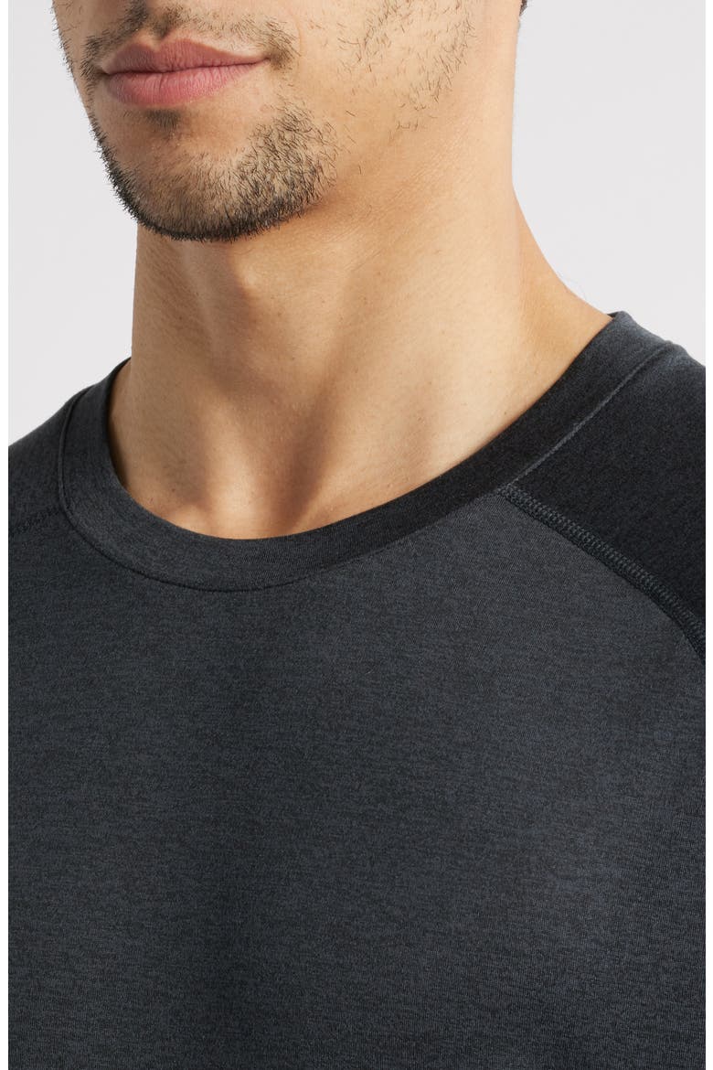 Atmosphere Performance T-Shirt, Alternate, color, TRUE BLACK HEATHER