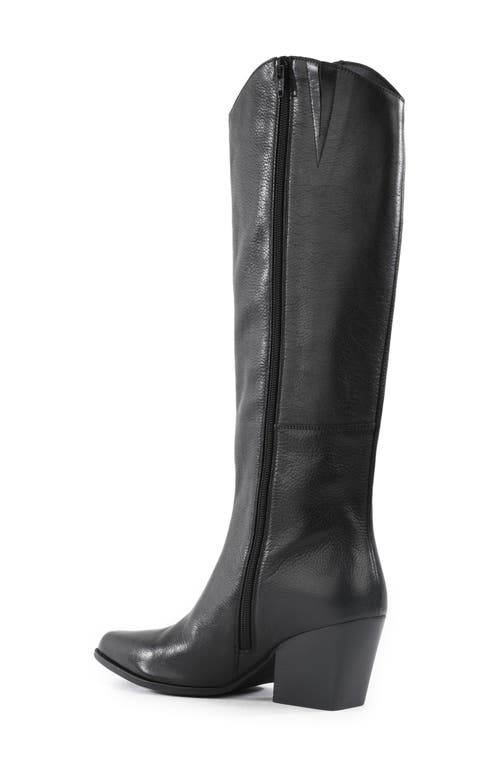 Seychelles Begging You Knee High Western Boot In Black