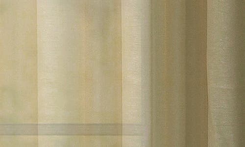 Dainty Home Sheer Set Of 2 Panel Curtains In Coffee