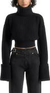 Manière De Voir Amaya Roll Neck Knit Jumper With Cuffs