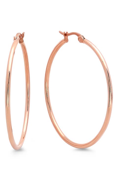 Slim Hoop Earrings