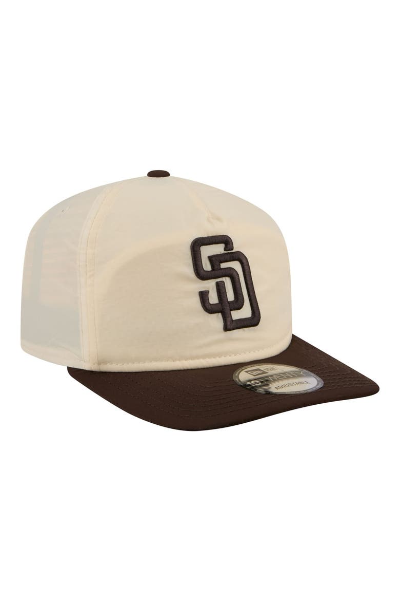 Men's New Era Cream/Brown San Diego Padres Everyday 19TWENTY Adjustable Hat, Alternate, color, Cream
