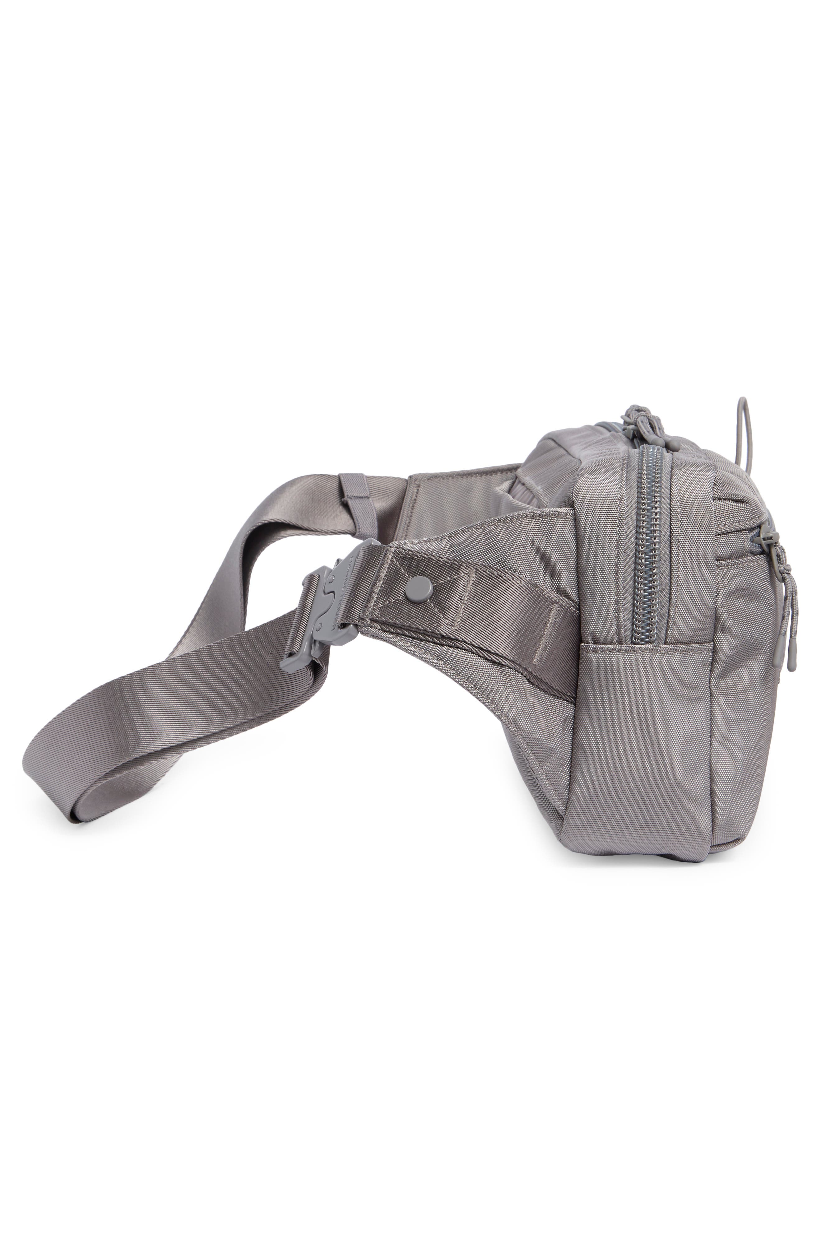 Dagne Dover Cairo Canvas Sling Bag, Alternate, color, Ash Grey