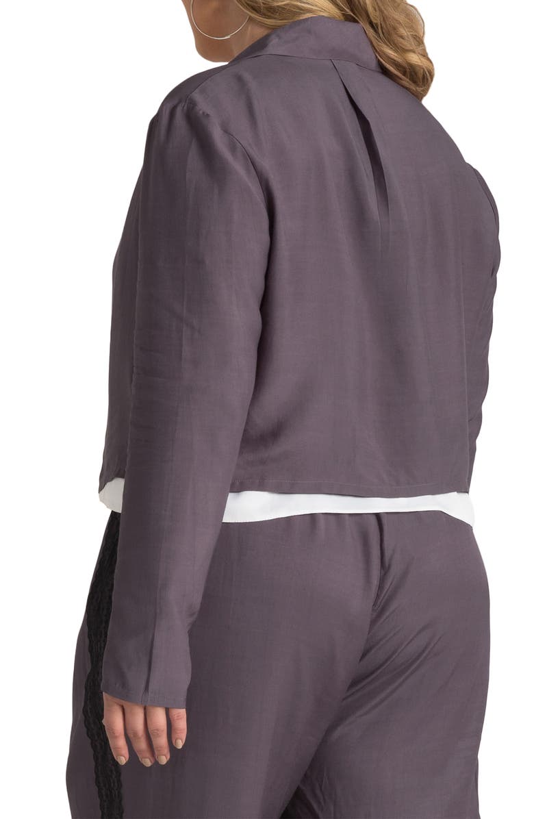 Standards & Practices Tie Front Jacket, Alternate, color,