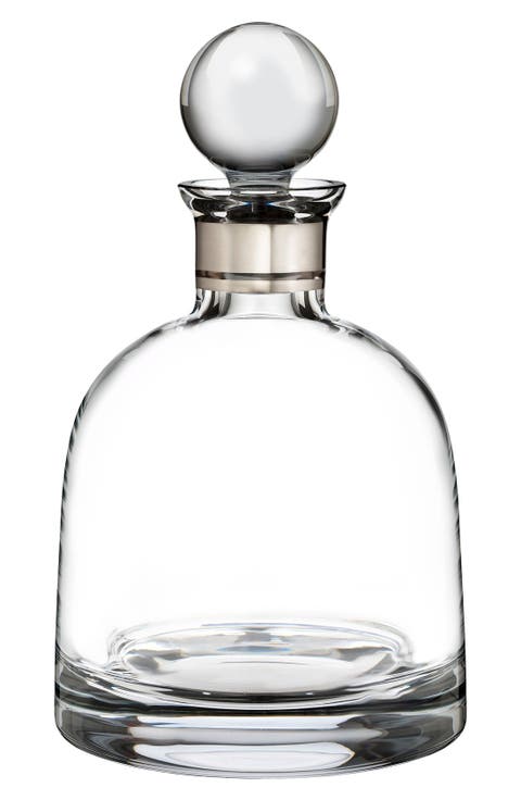 'Elegance' Fine Crystal Decanter & Stopper