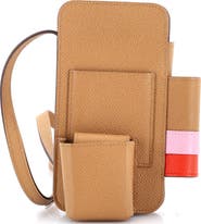 Pre-Owned Hermes Hermesway Phone Case Crossbody Bag Epsom