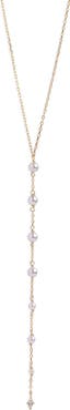 Argento Vivo Sterling Silver Graduated Freshwater Pearl Y-Necklace