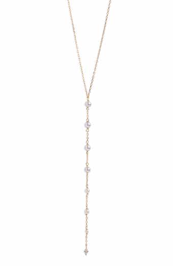 Graduated Freshwater Pearl Y-Necklace