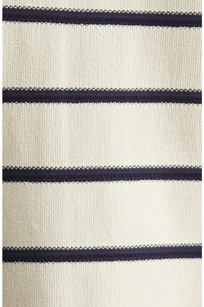 Kindred Spirit Luna Stripe Polo Minidress, Alternate, color, CREAM/ NAVY