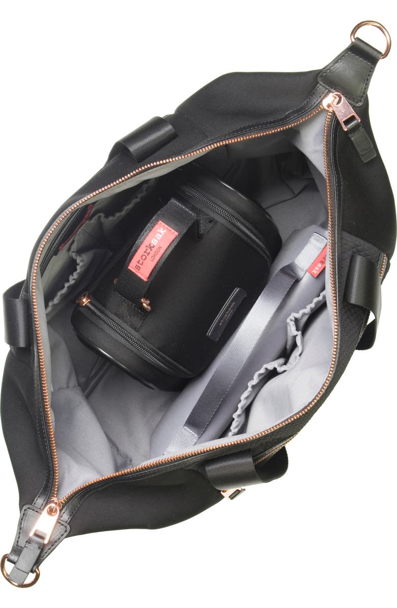 Storksak Stevie Lux Diaper Bag, Alternate, color,