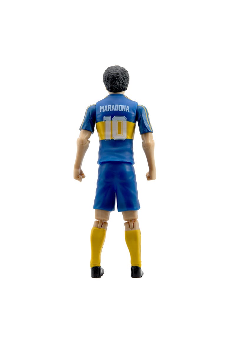 Sockers Legends Diego Maradona Boca Juniors 8" Soccer Action Figure, Alternate, color, Blue