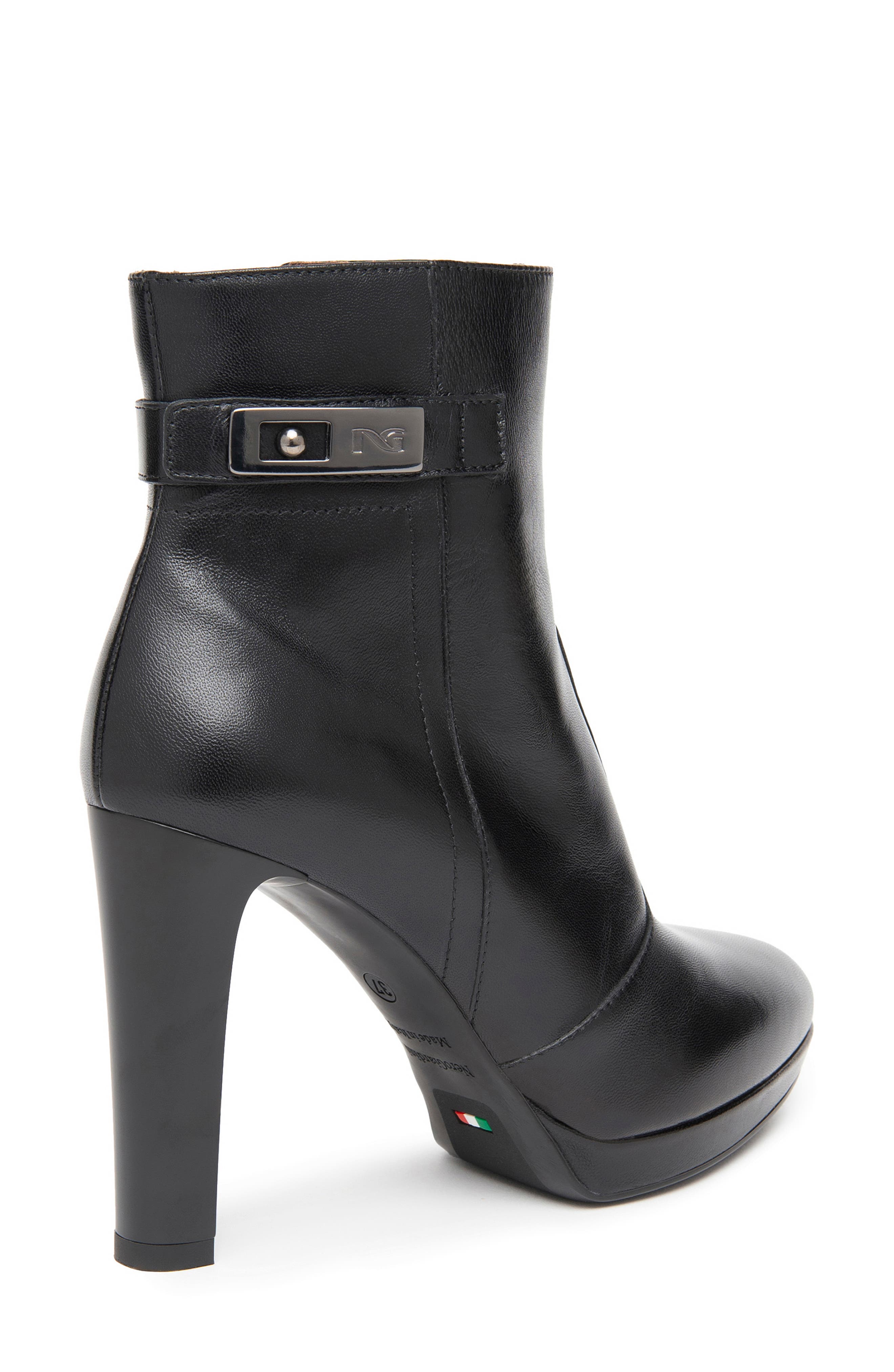 NeroGiardini Platform Bootie, Alternate, color, 