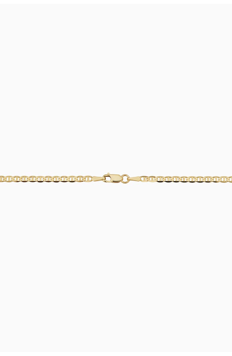 Oradina 14K Yellow Gold Mystic Mariner Anklet, Alternate, color, Yellow Gold