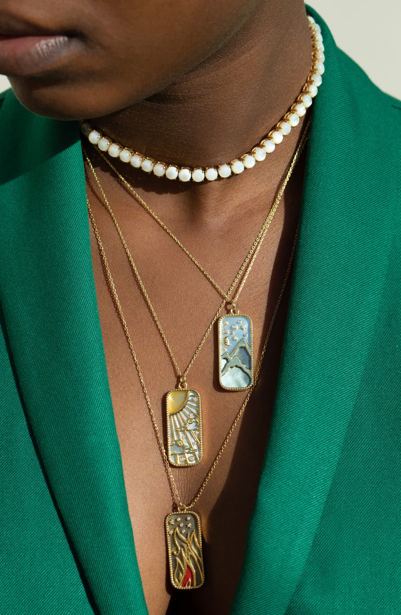 L'Atelier Nawbar Elements of Love Air Pendant Necklace, Alternate, color, 