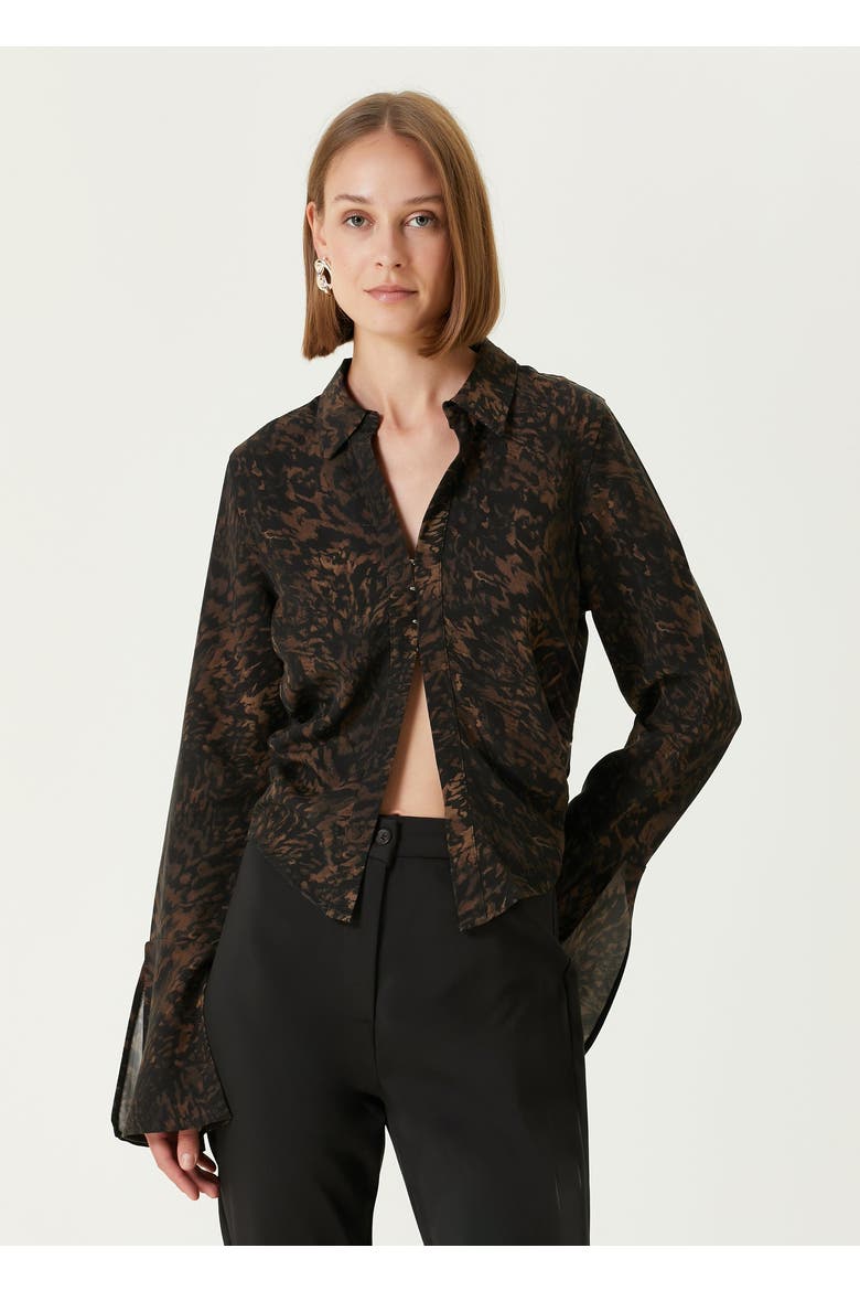 Your *Itch  Fitted Shirt, Alternate, color, Leopard