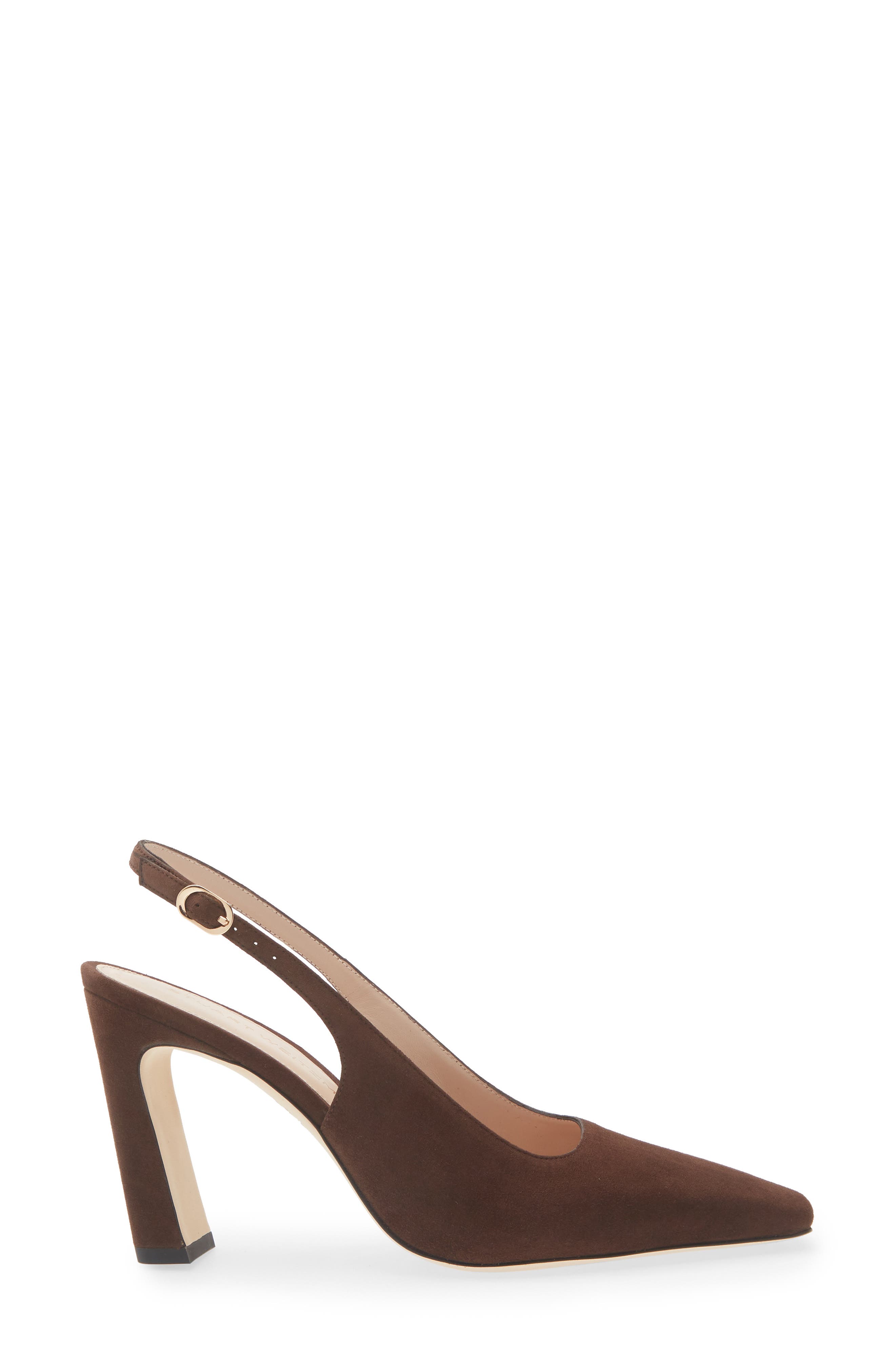 Stassi Slingback Pump, Alternate, color, WALNUT