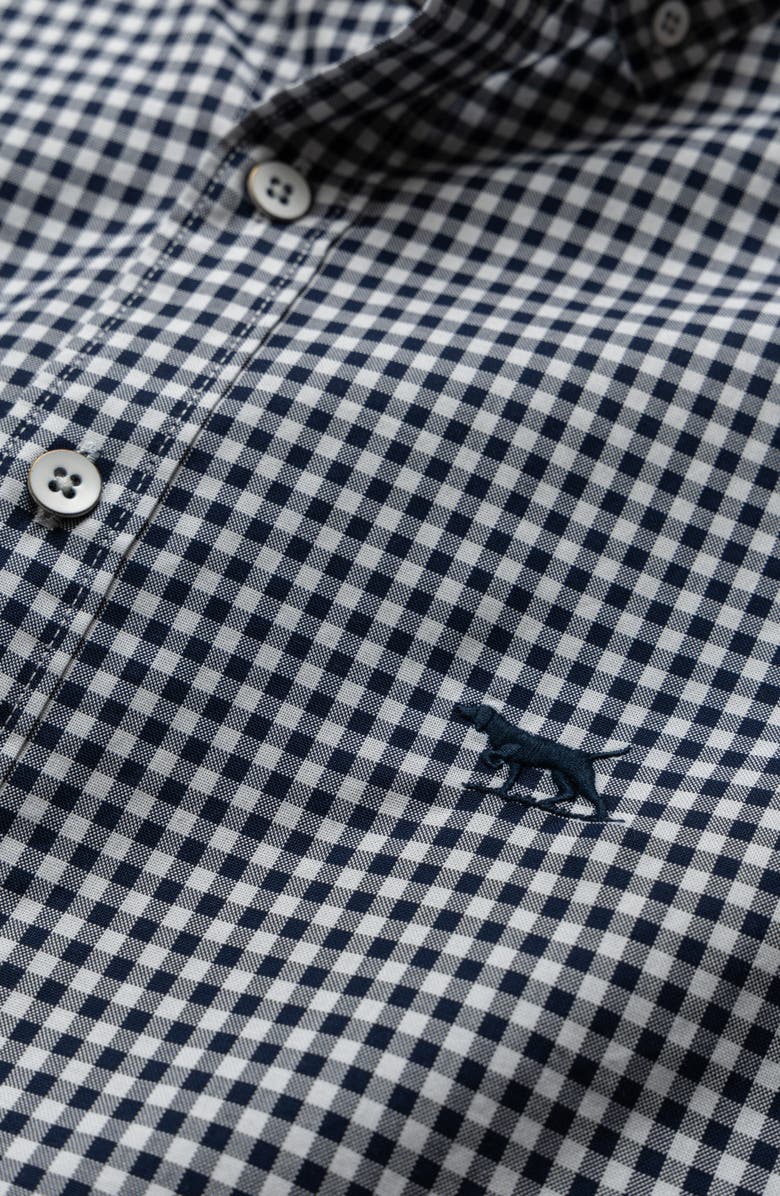 Rodd & Gunn Oxford Bayshore Gingham Sports Fit Shirt, Alternate, color, Ink