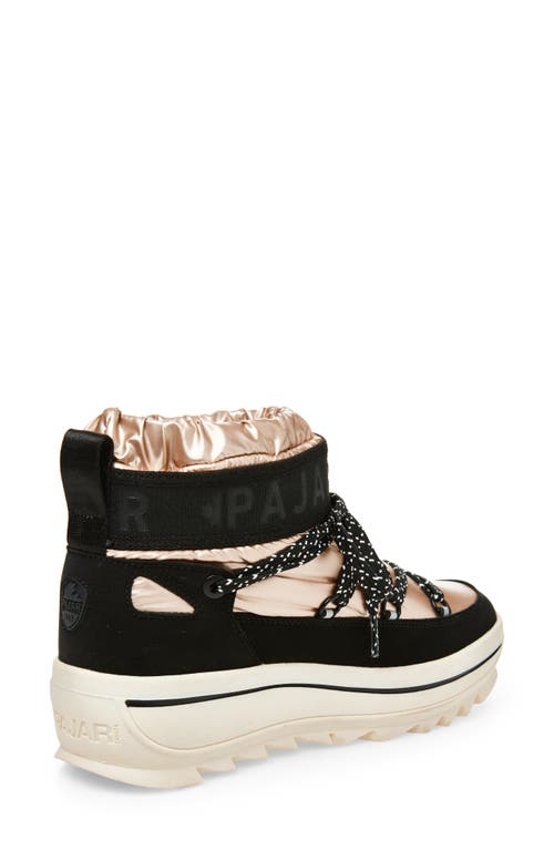Pajar Galaxy Mini Waterproof Platform Ankle Bootie In Neutral
