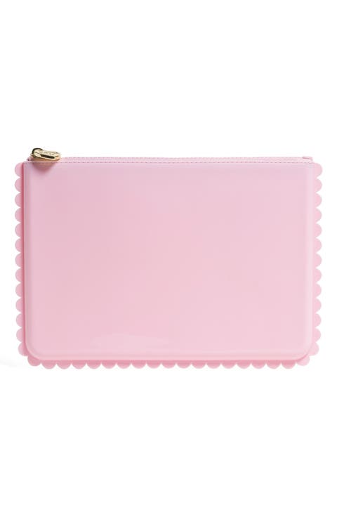 Jelly Scalloped Flat Pouch