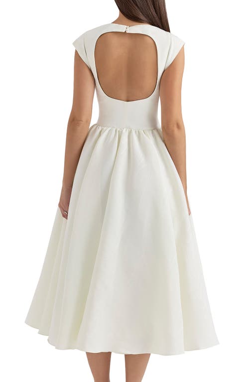 HOUSE OF CB HOUSE OF CB DEBUTANTE BACKLESS MIDI DRESS