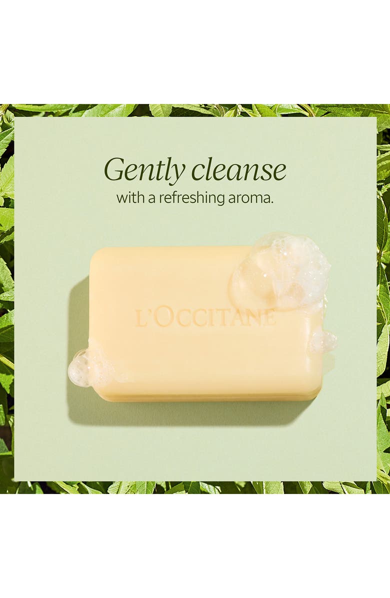 L'Occitane Shea Verbena Extra-Gentle Soap, Alternate, color, Green