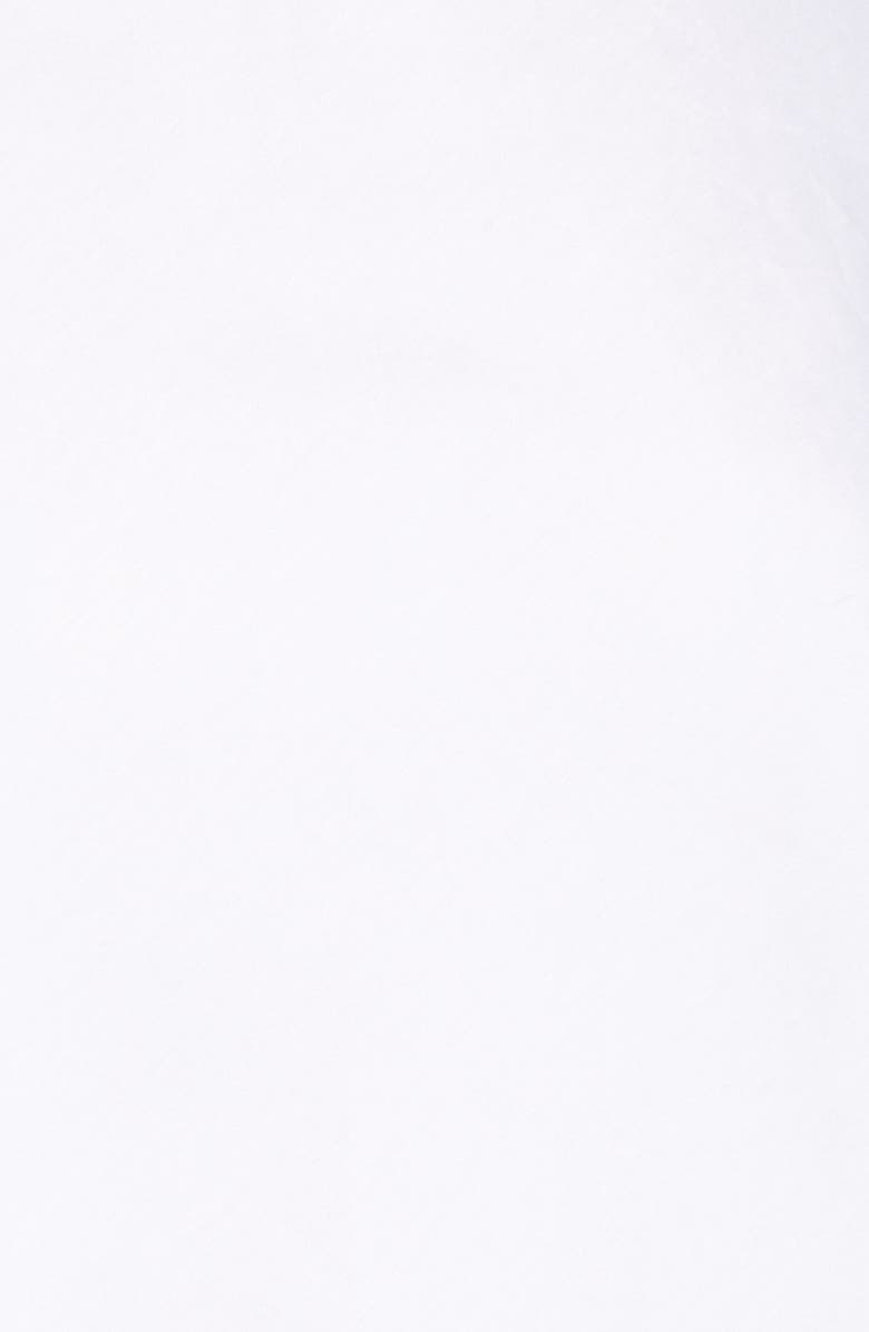 Halogen<sup>®</sup> Ruched Sleeve Poplin Top, Alternate, color,