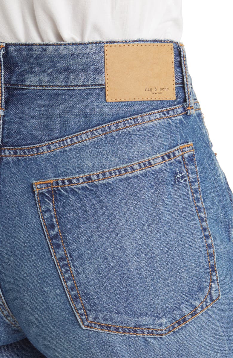 rag & bone Featherweight Logan Wide Leg Jeans, Alternate, color,