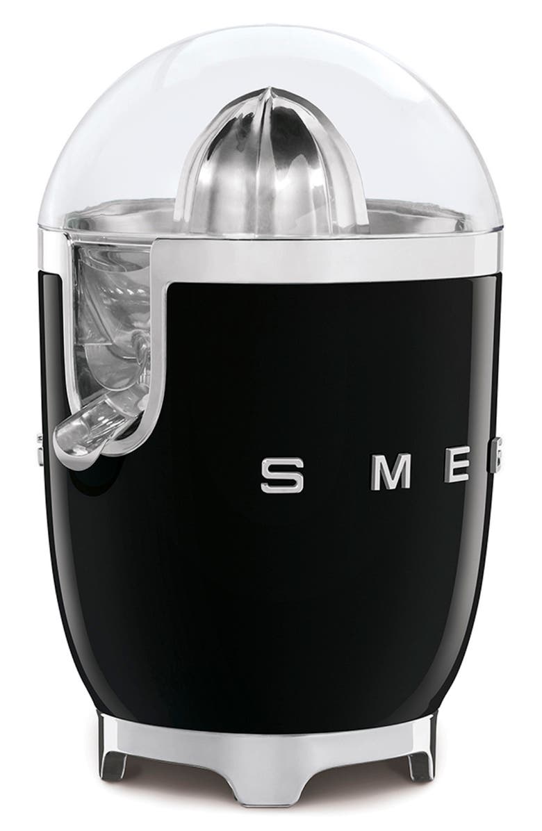 smeg Retro Style Citrus Juicer, Alternate, color, Black