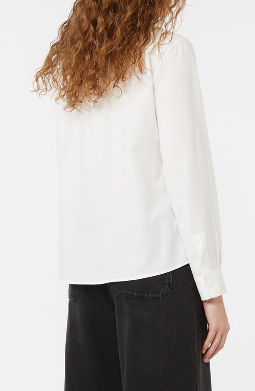 Weekend Max Mara Nichel Cotton Shirt In White