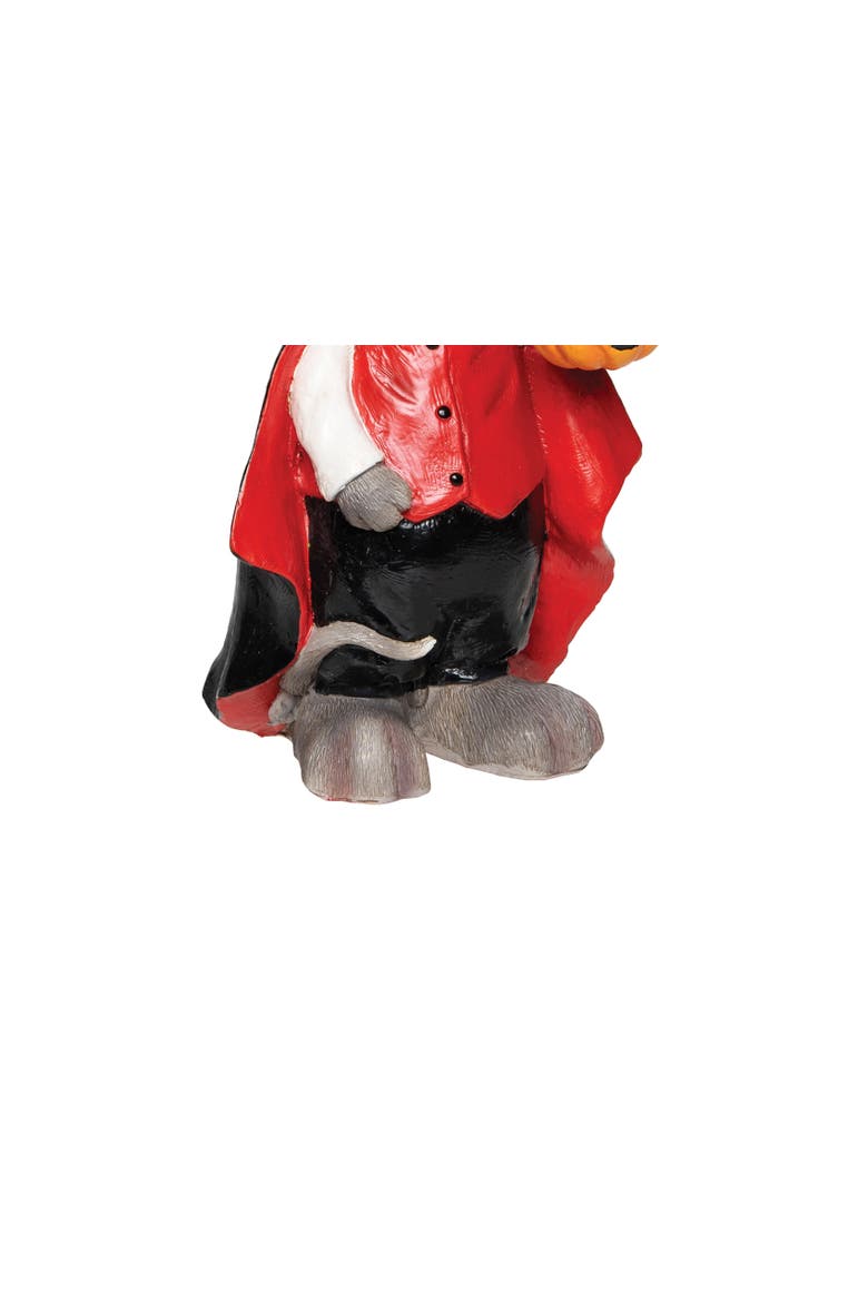 Halloween Trick or Treat Witch Mouse Small Figurine, Alternate, color, Brown
