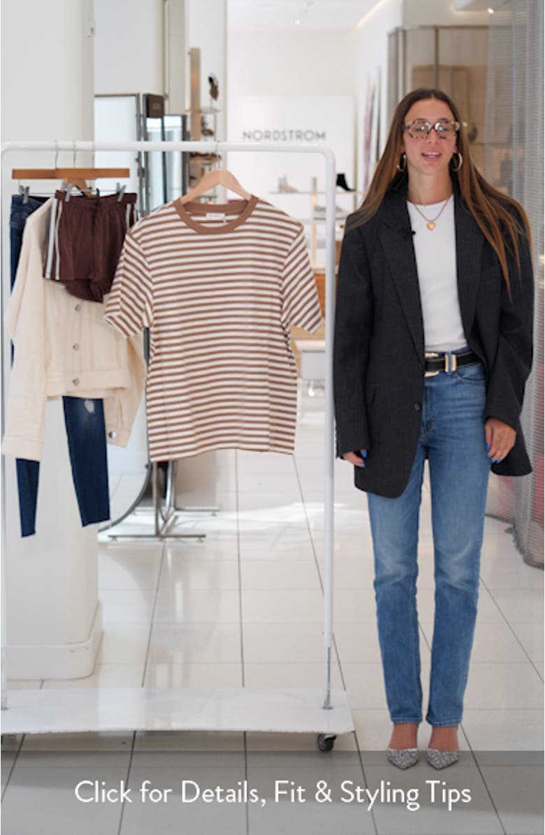 The Overized Stripe T-Shirt, sales video thumbnail