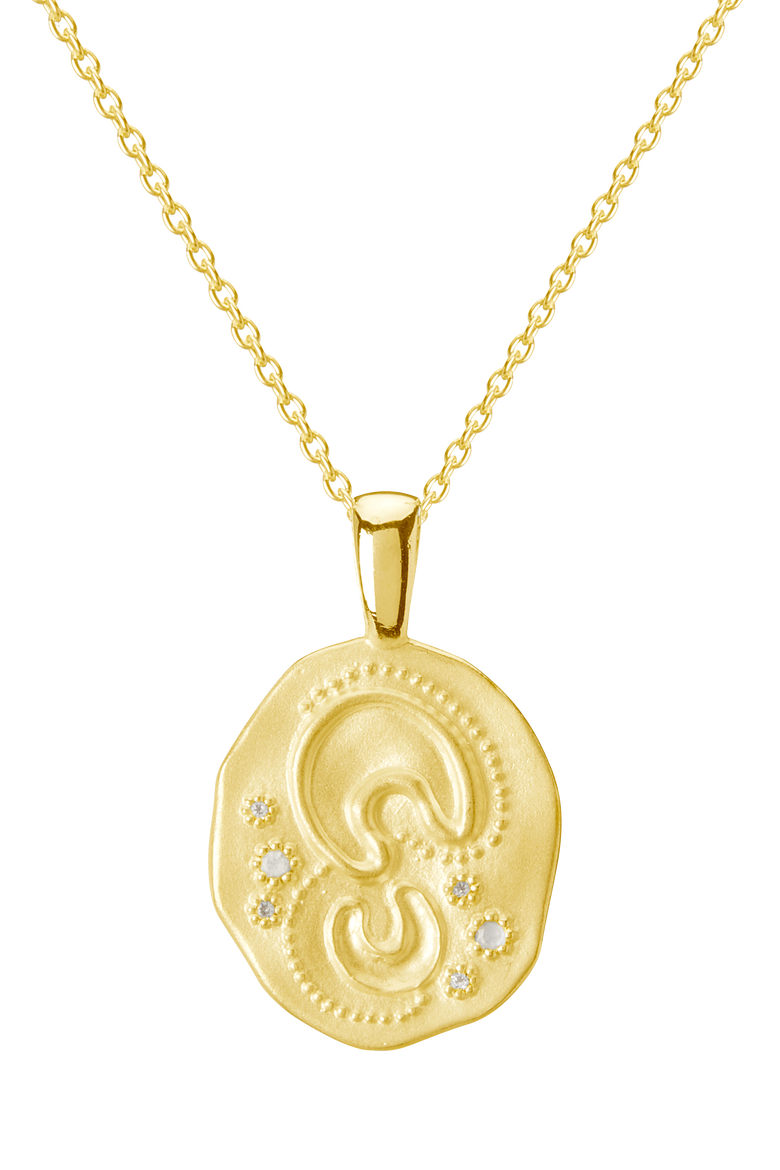 Nurturer Necklace, Main, color, Yellow Gold