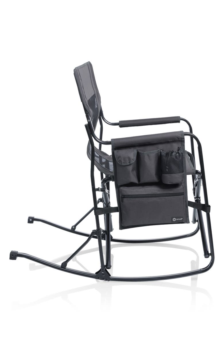 Picnic Time Woodland Rocking Camp Chair, Alternate, color,