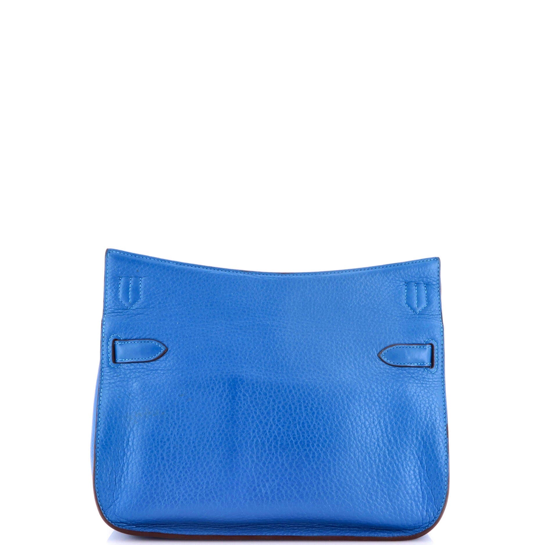 Pre-Owned Hermes Jypsiere Bag Clemence 28, Alternate, color, Mykonos