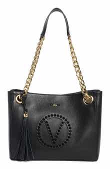 VALENTINO BY MARIO VALENTINO Luisa Rock Leather Tote Bag