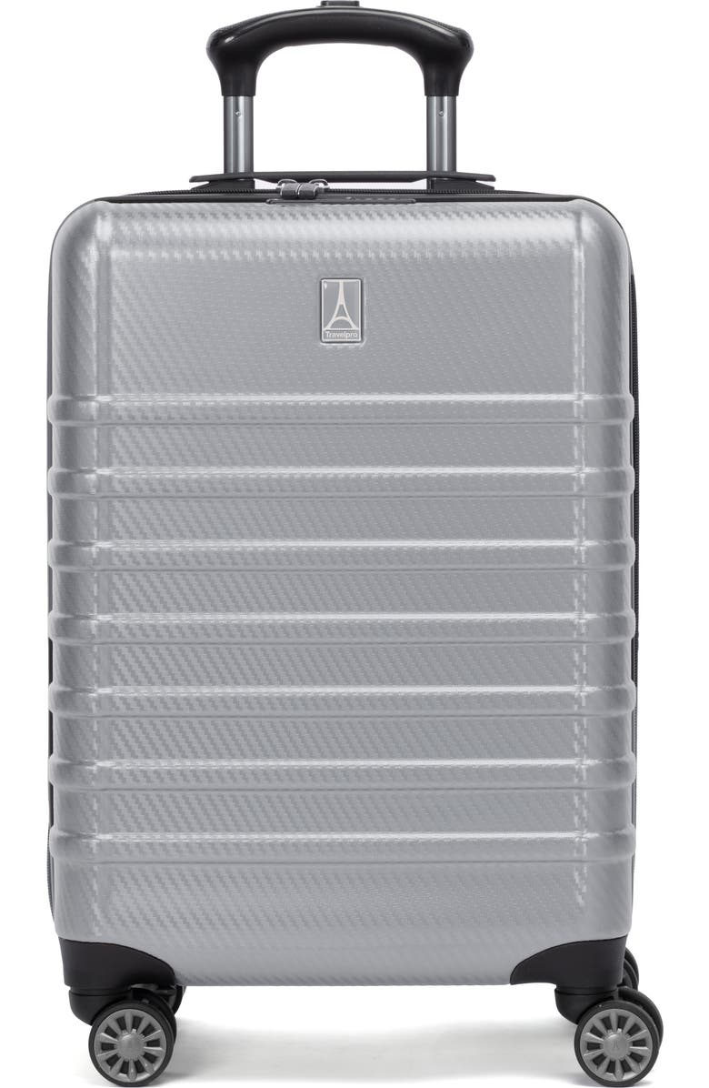 TRAVELPRO Rollmaster Lite 2 20-Inch Expandable Carry-On Luggage, Main, color, Grey Carbon Fiber