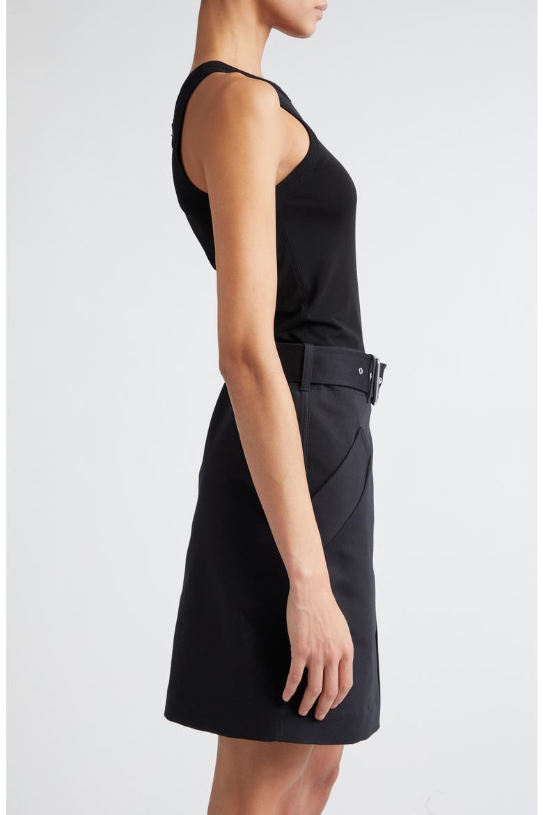 Fluid Jersey Sleeveless Top, Alternate, color, BLACK