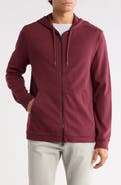 John Varvatos Bruno Double Knit Full Zip Hoodie