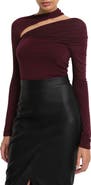 Marcella Zola Cutout Stretch Top