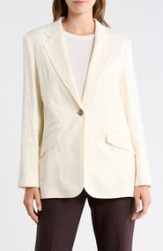 BOSS Linen Blend Blazer